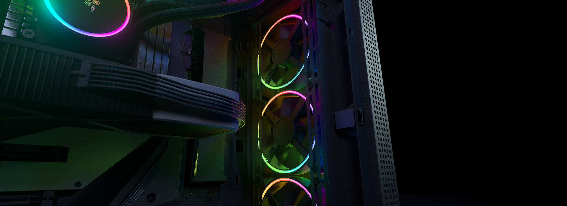 Razer Kunai Chroma - RGB 140MM LED PWM 1FAN/3FAN｜Razer｜株式会社